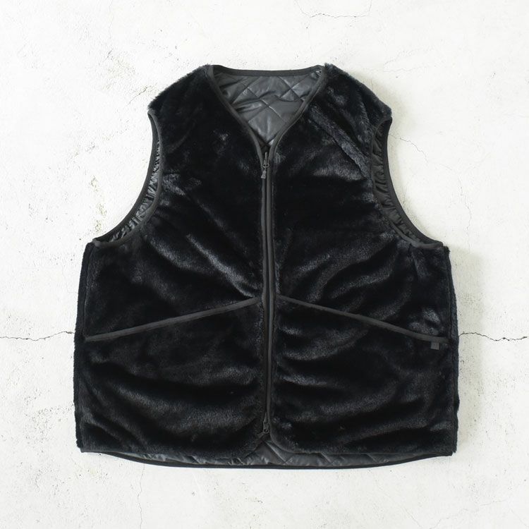 TECH REVERSIBLE BRITISH HUNTER FUR VEST テックリバーシブル ブリティッシュハンターファーベスト