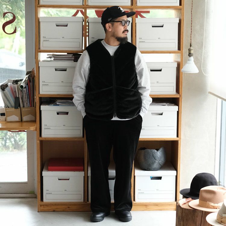 TECH REVERSIBLE BRITISH HUNTER FUR VEST テックリバーシブル ブリティッシュハンターファーベスト