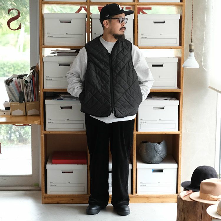 TECH REVERSIBLE BRITISH HUNTER FUR VEST テックリバーシブル ブリティッシュハンターファーベスト