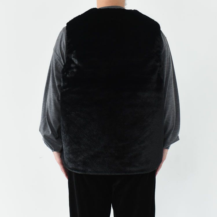 TECH REVERSIBLE BRITISH HUNTER FUR VEST テックリバーシブル ブリティッシュハンターファーベスト