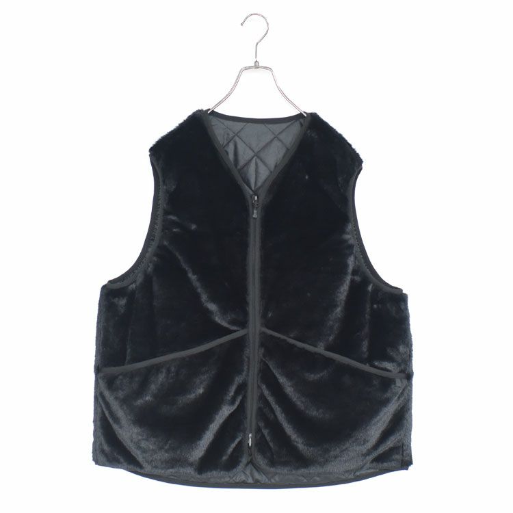 TECH REVERSIBLE BRITISH HUNTER FUR VEST テックリバーシブル ブリティッシュハンターファーベスト
