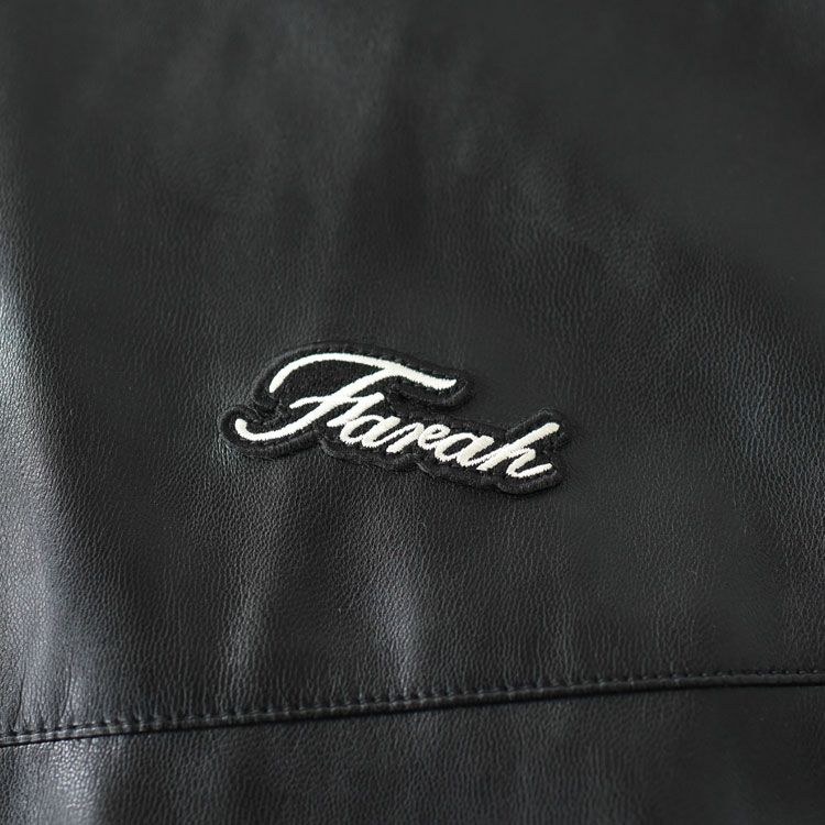 Synthetic Leather Zip Up Jacket シンセティックレザー ジップアップジャケット