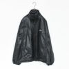 Synthetic Leather Zip Up Jacket シンセティックレザー ジップアップジャケット