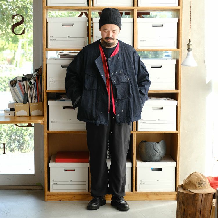 COLLARLESS JKT カラーレスジャケット