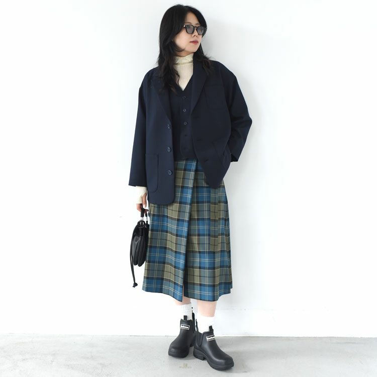 WILMA MAXI SKIRT ウィルマ タータンマキシスカート