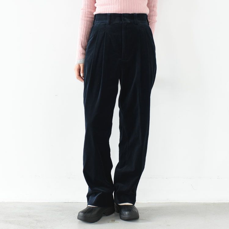 ORGANIC VELVET TOMBOY PANTS オーガニックベルベット トムボーイパンツ