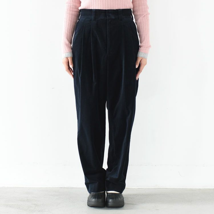 ORGANIC VELVET TOMBOY PANTS オーガニックベルベット トムボーイパンツ