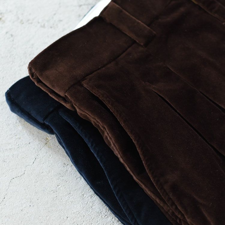 ORGANIC VELVET TOMBOY PANTS オーガニックベルベット トムボーイパンツ