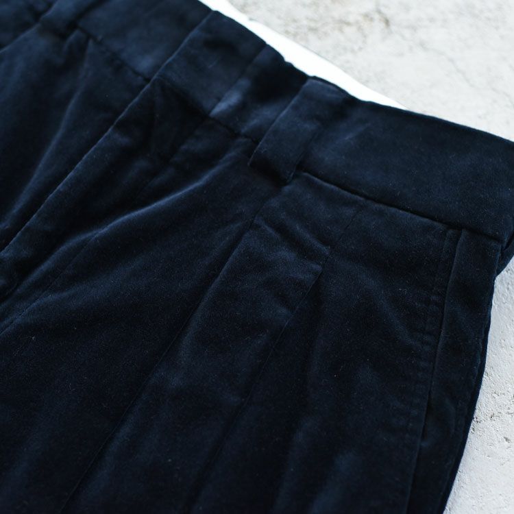 ORGANIC VELVET TOMBOY PANTS オーガニックベルベット トムボーイパンツ