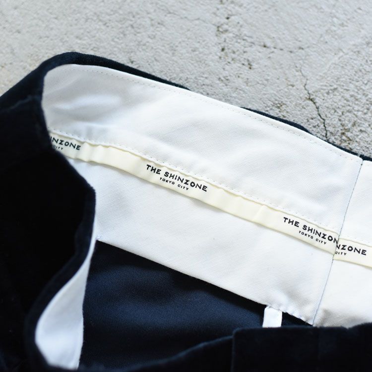 ORGANIC VELVET TOMBOY PANTS オーガニックベルベット トムボーイパンツ