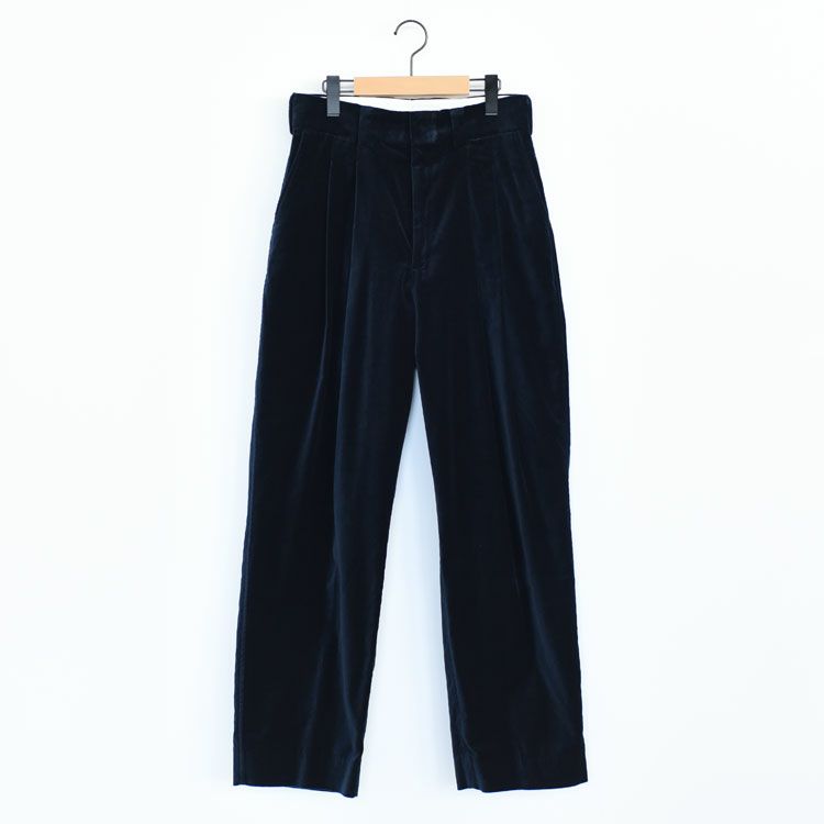 ORGANIC VELVET TOMBOY PANTS オーガニックベルベット トムボーイパンツ