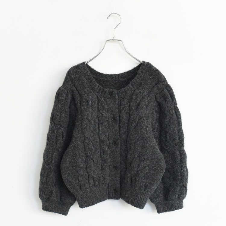Halfsleeve Cable Cardigan ハーフスリーブ ケーブルカーディガン