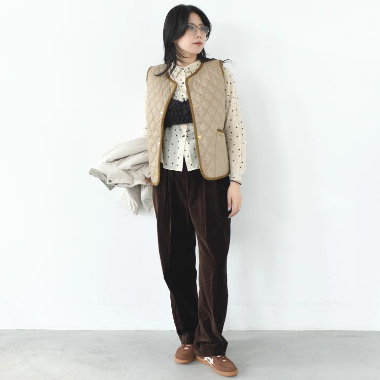 WILMA LINER ウィルマ キルティング ベスト（レディース）