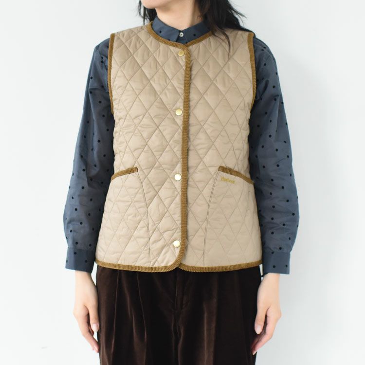 WILMA LINER ウィルマ キルティング ベスト（レディース）