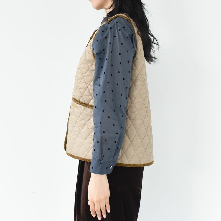 WILMA LINER ウィルマ キルティング ベスト（レディース）