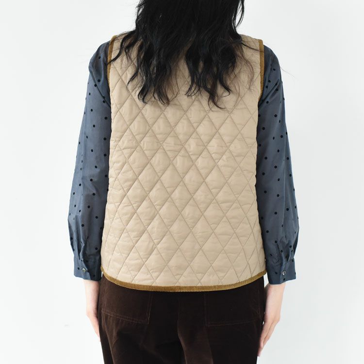 WILMA LINER ウィルマ キルティング ベスト（レディース）