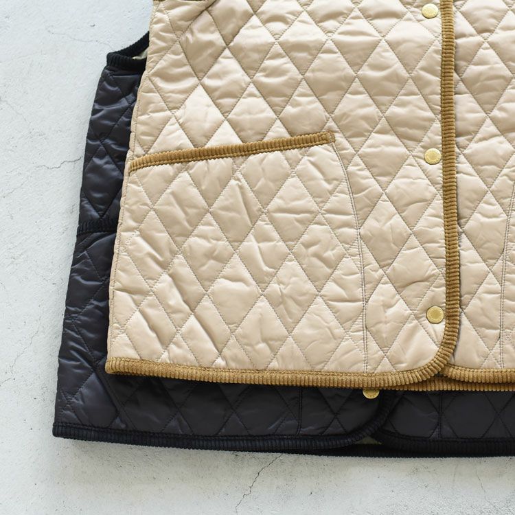 WILMA LINER ウィルマ キルティング ベスト（レディース）