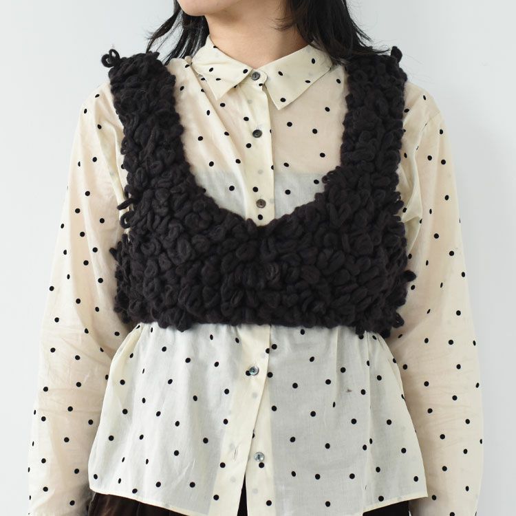 Loop Knit Vest ループニットベスト