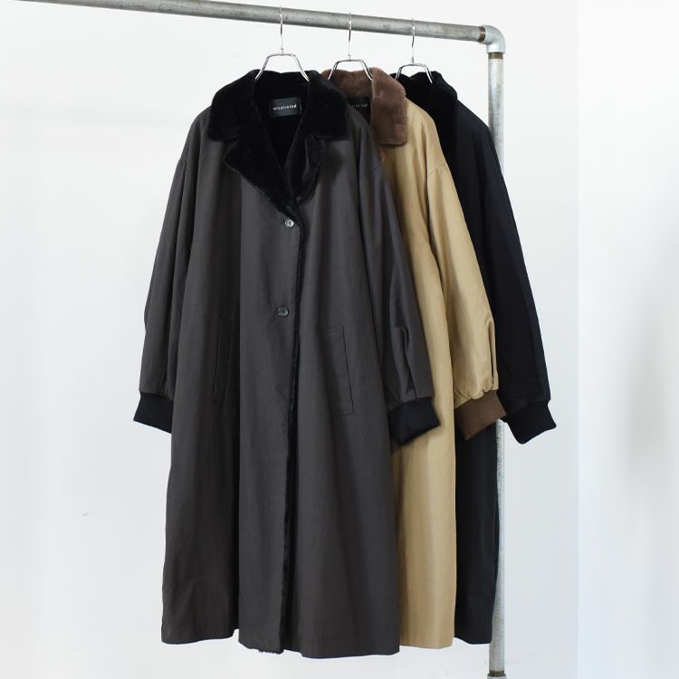 back boa coat バックボアコート