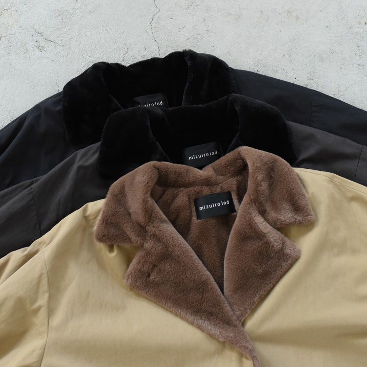 back boa coat バックボアコート