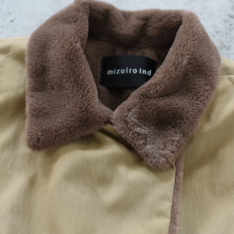 back boa coat バックボアコート