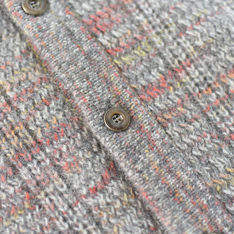 Rib Pattern Knit Jacket リブパターン ニットジャケット