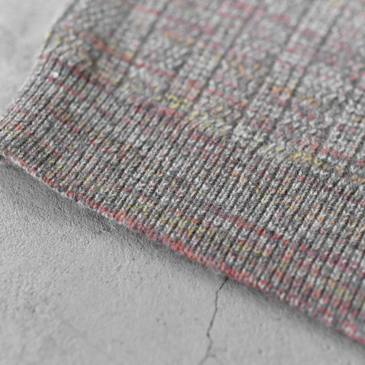 Rib Pattern Knit Jacket リブパターン ニットジャケット