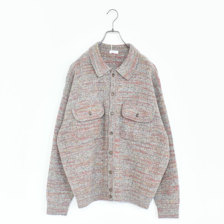 Rib Pattern Knit Jacket リブパターン ニットジャケット