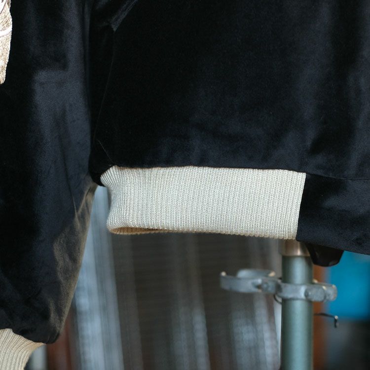 Late 1950s Style Velveteen Souvenir Jacket "POLAR BEAR"×"ALASKA MAP" ベルベットスーベニアジャケット