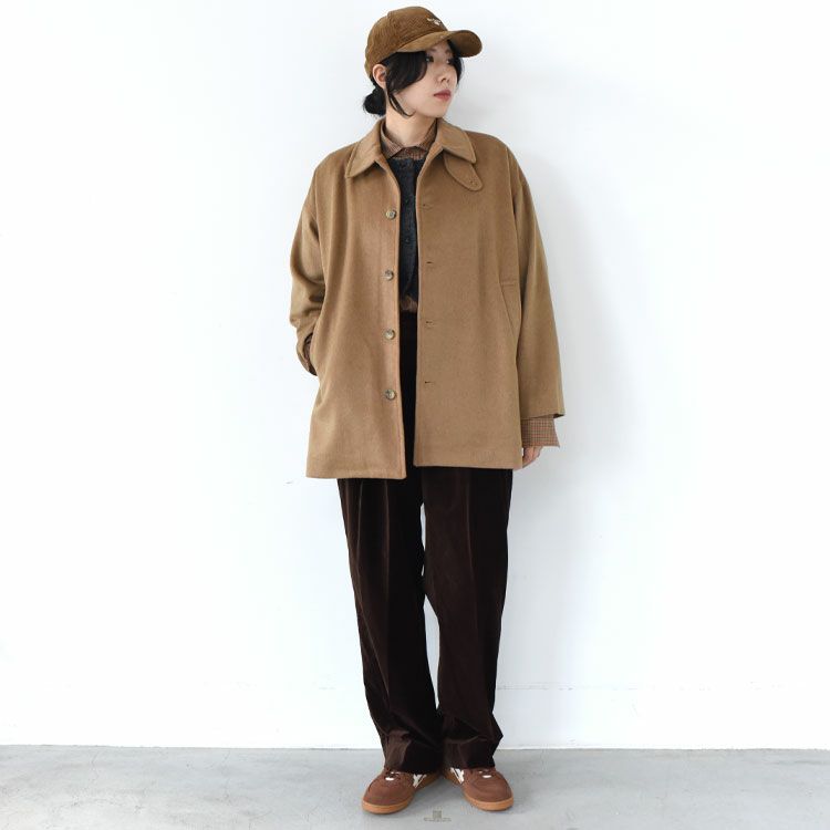 soutien collar middle coat ステンカラーミドルコート