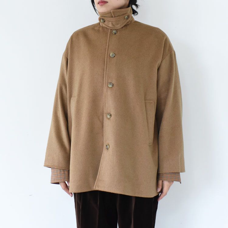 soutien collar middle coat ステンカラーミドルコート