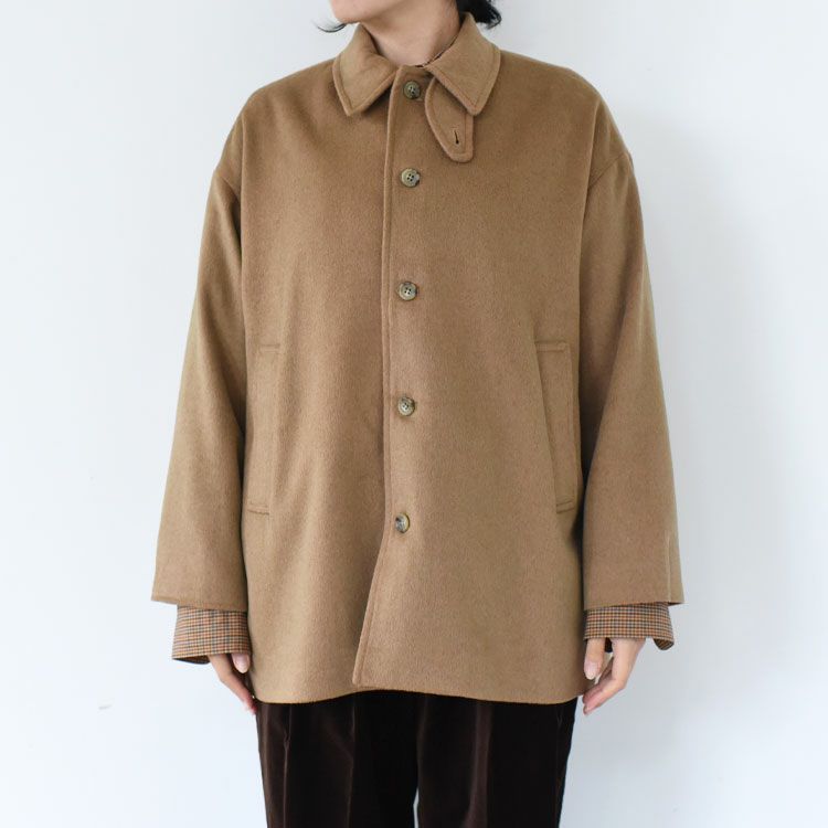 soutien collar middle coat ステンカラーミドルコート