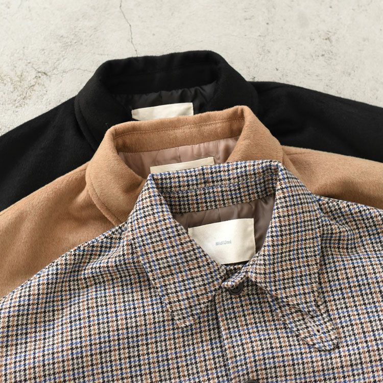 soutien collar middle coat ステンカラーミドルコート