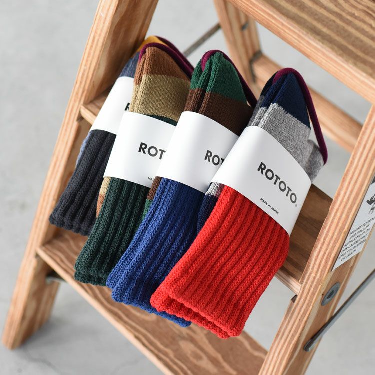 MULTI LOOSE PILE SOCKS マルチ ルーズ パイルソックス