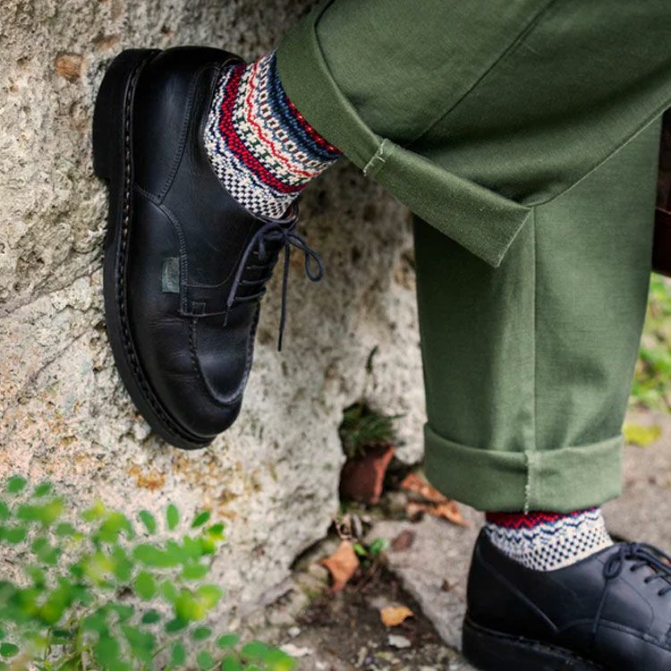 NORDIC PATTERN SOCKS ノルディック パターンソックス