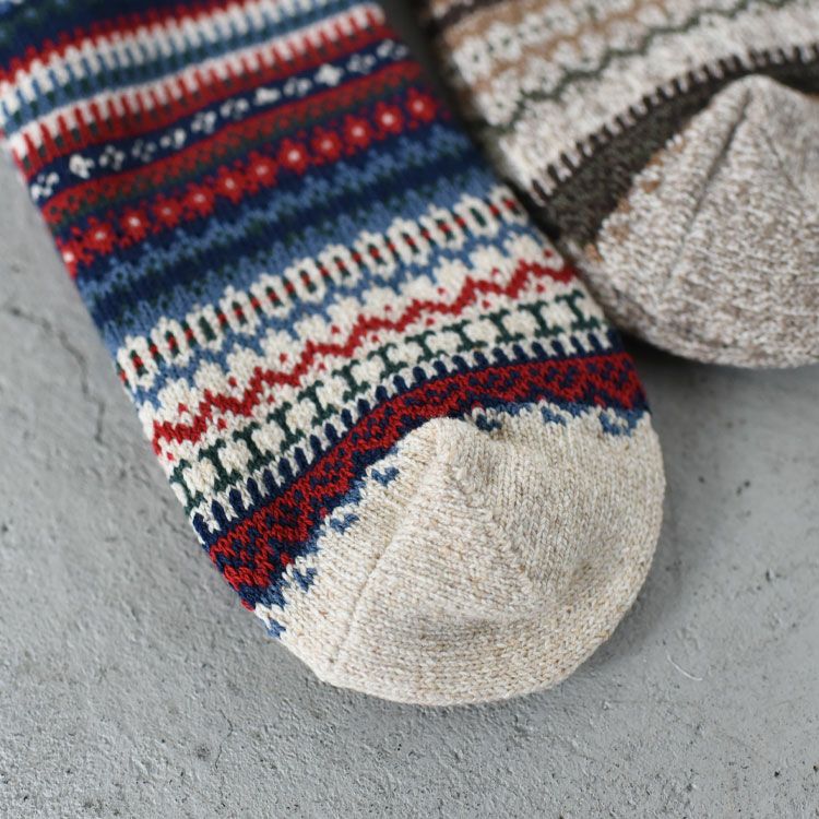 NORDIC PATTERN SOCKS ノルディック パターンソックス