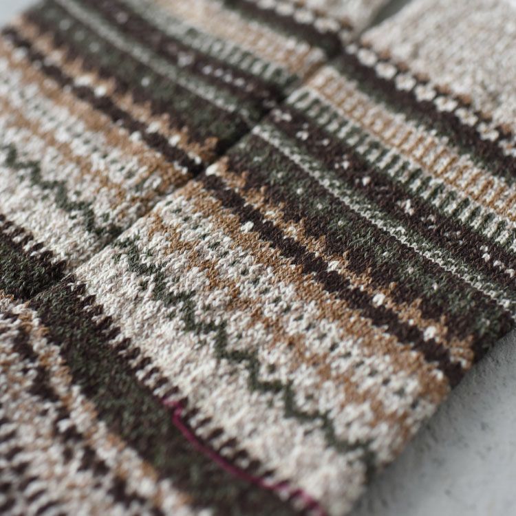 NORDIC PATTERN SOCKS ノルディック パターンソックス