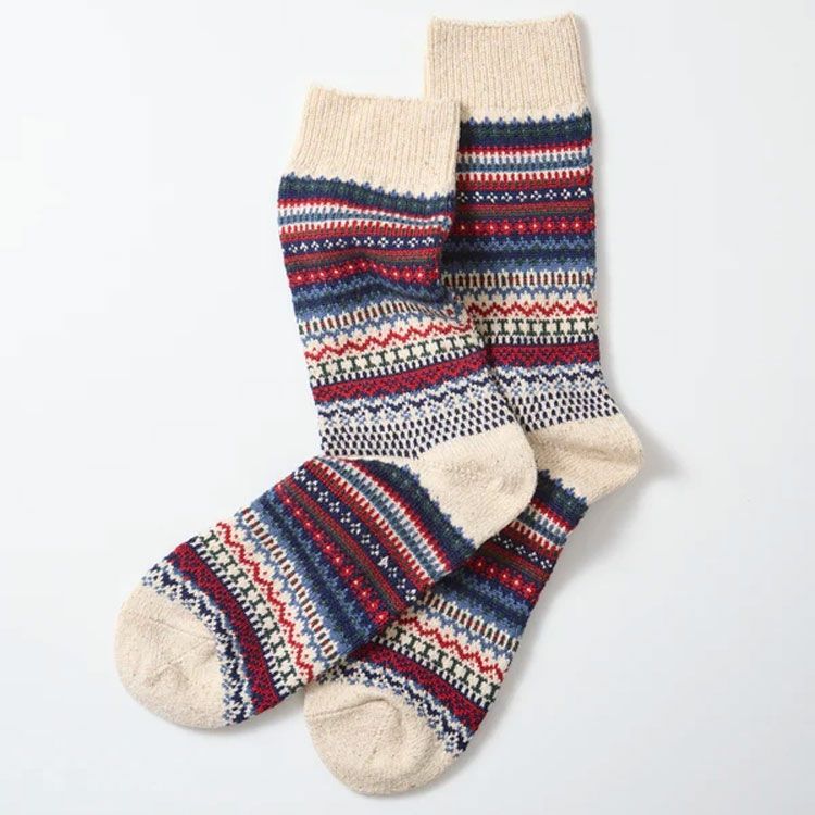 NORDIC PATTERN SOCKS ノルディック パターンソックス