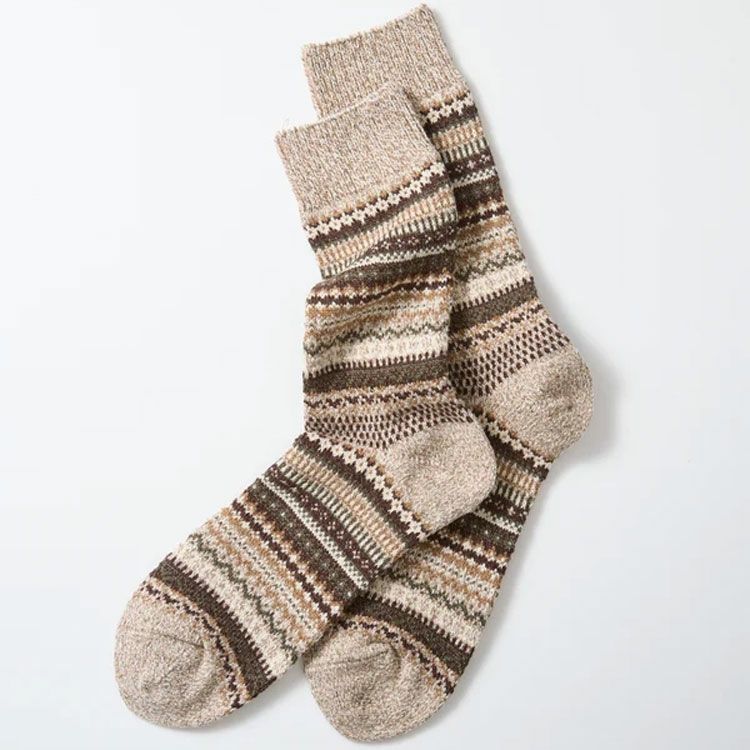 NORDIC PATTERN SOCKS ノルディック パターンソックス