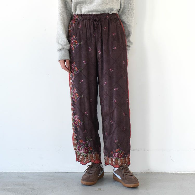 pattern quilt pants パターンキルトパンツ