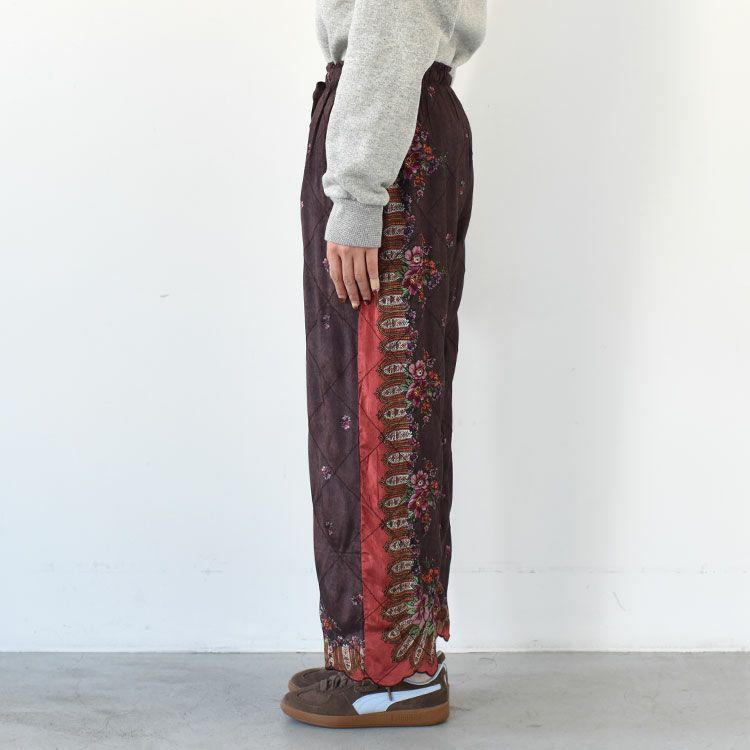 pattern quilt pants パターンキルトパンツ