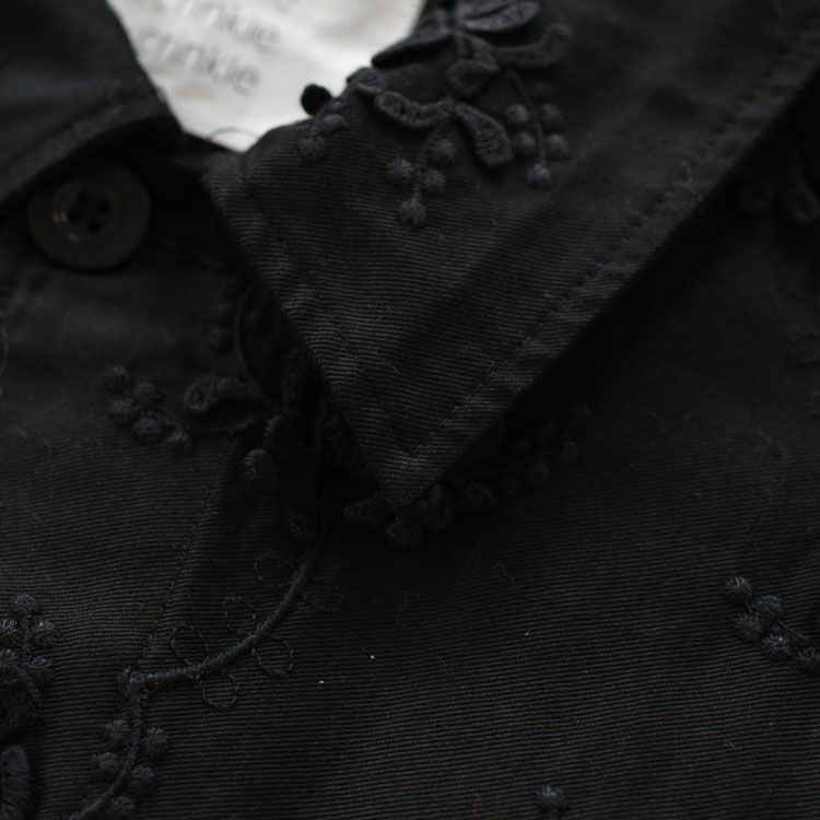 3D embroidery military shirt 3Dエンブロイダリーミリタリーシャツ