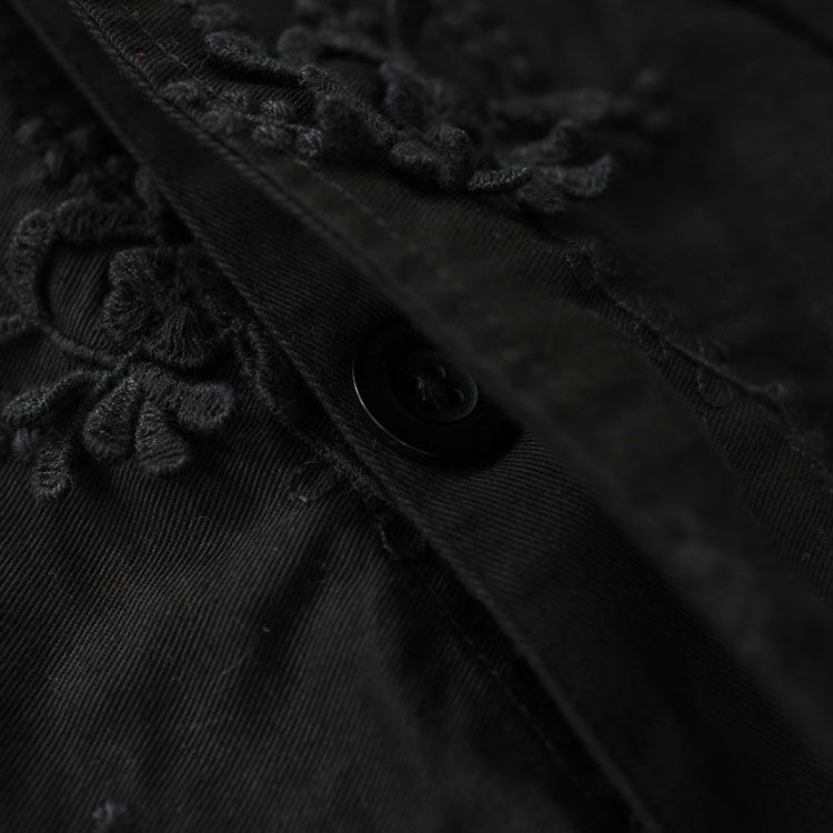 3D embroidery military shirt 3Dエンブロイダリーミリタリーシャツ