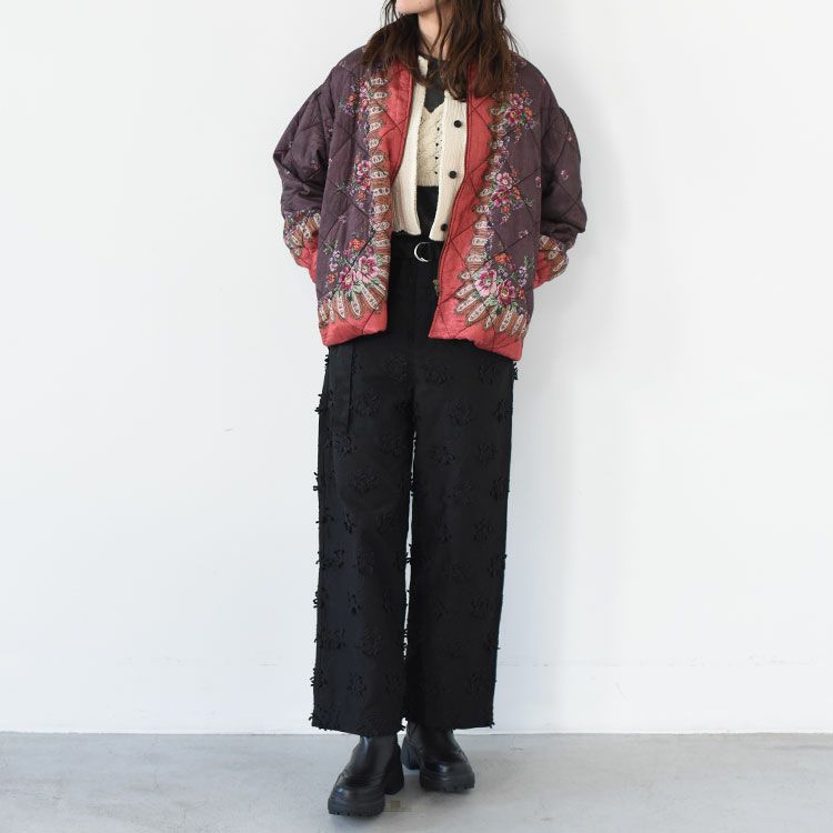 pattern quilt blouson パターンキルトブルゾン