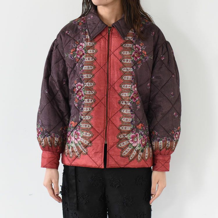 pattern quilt blouson パターンキルトブルゾン