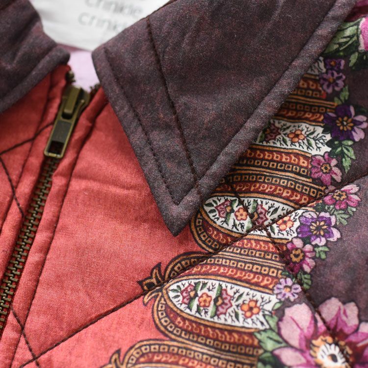 pattern quilt blouson パターンキルトブルゾン
