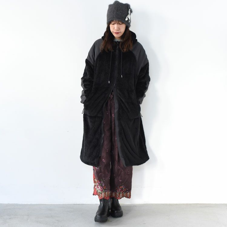 LEVEL3 SHAGGY HOODEDCOAT レベル3 シャギーフーデッドコート