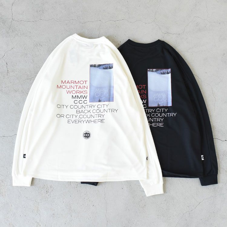 City Country City x Marmot MMWCCC L/S T-SHIRT ロングスリーブTシャツ