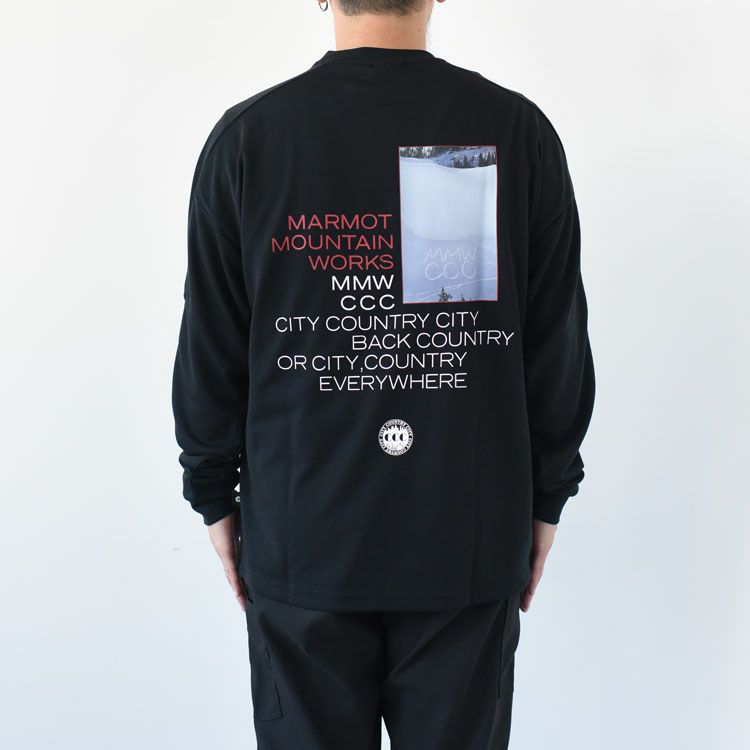 City Country City x Marmot MMWCCC L/S T-SHIRT ロングスリーブTシャツ