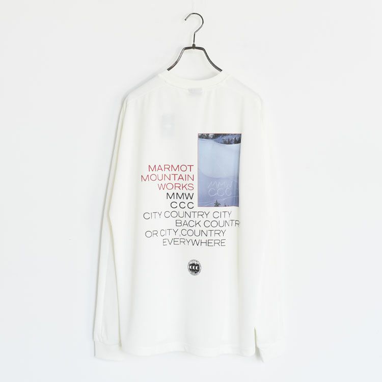 City Country City x Marmot MMWCCC L/S T-SHIRT ロングスリーブTシャツ